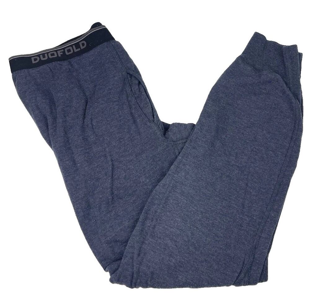 Duofold Thermal Pants Men's Large Cuffed Bottom
